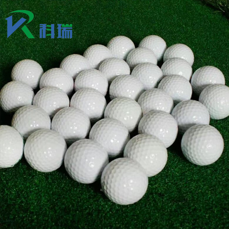 Factory wholesale golf double-layer practice ball golf Taiwan imported single-layer ball golf practice field ball