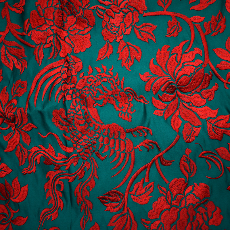 Cloth Patch Embroidery Processing, Flat Embroidery Embroidery Processing, Flat Embroidery Pieces, Product Cheongsam Embroidery Series, Good Quality and Excellent Price