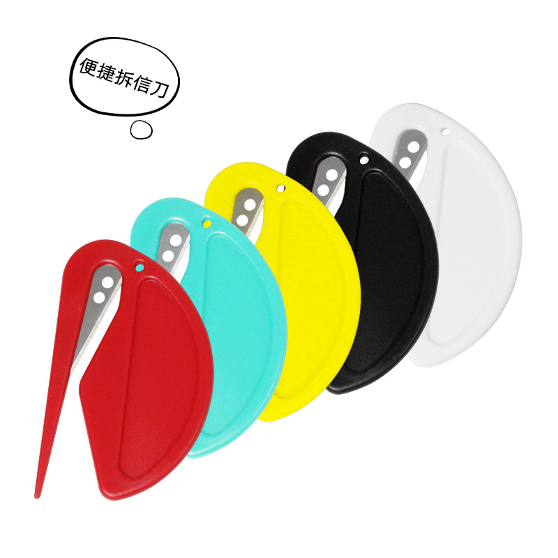 Plastic Mini Letter Opening Knife Envelope Opening Knife Paper Cutting Art Knife Rope Cutting Knife Pet Knot Opening Knife