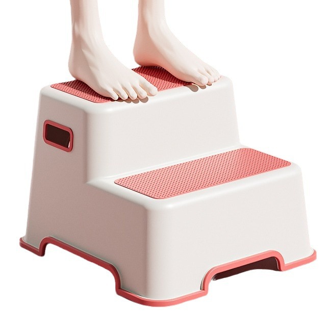 Children's foot stool baby toilet mat foot stool hand washing step children's foot stool small bench chair stand stool