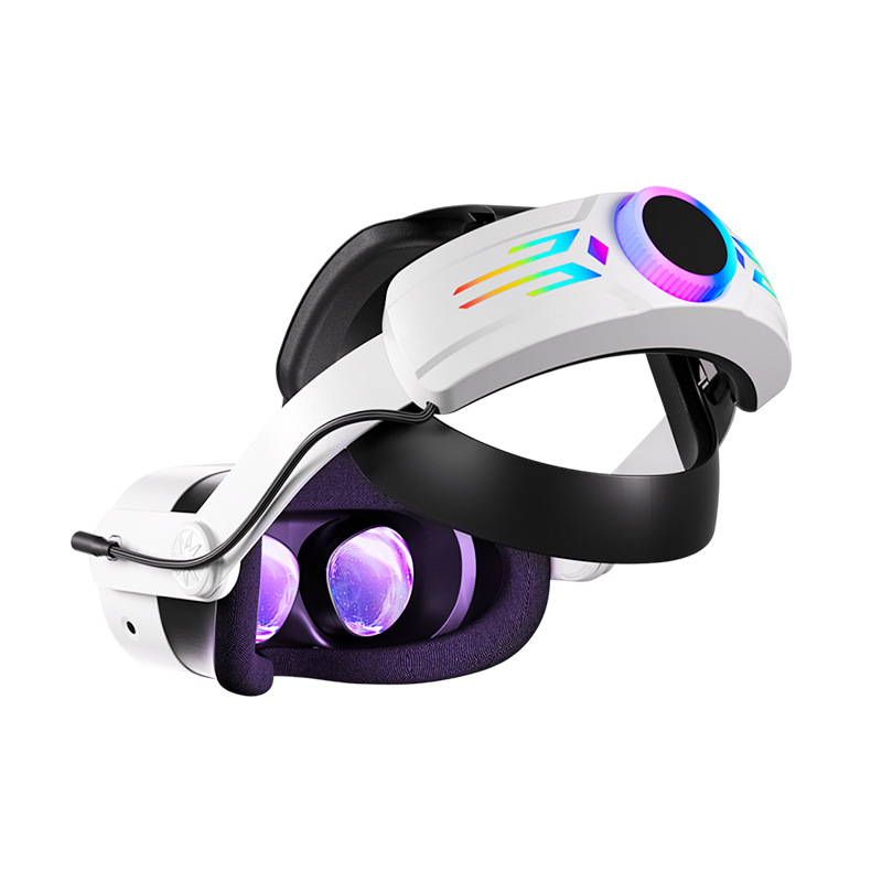 Cross-border in stock Quest3/3S charging headset VR accessories replacement adjustment S electric competition headset decompression