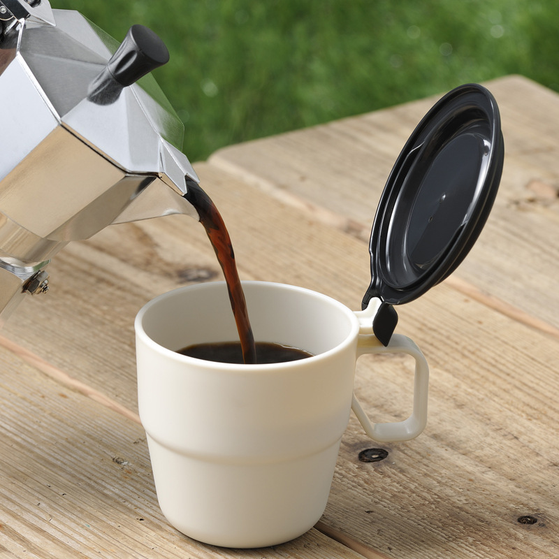 Japanese INOMATA mug with lid for students children Milk Cup with Cup coffee cup tea cup plastic