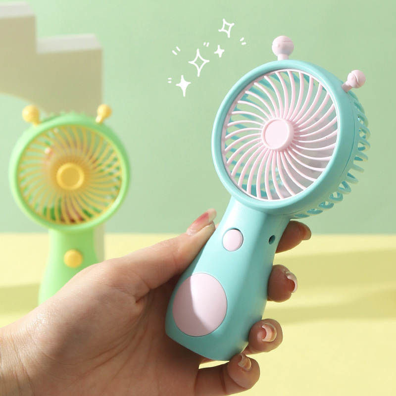 Handheld Snail Small Fan USB Charging Portable Small Fan Cute Fun Cartoon Snail Handheld Fan