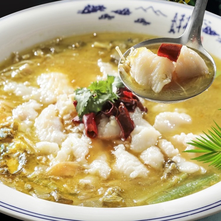 Pickled Fish, Golden Soup, Pickled Fish, Pulp-Free, Thorn-Free Sandfish Fillet, Pre-Made Golden Soup, Pickled Fish