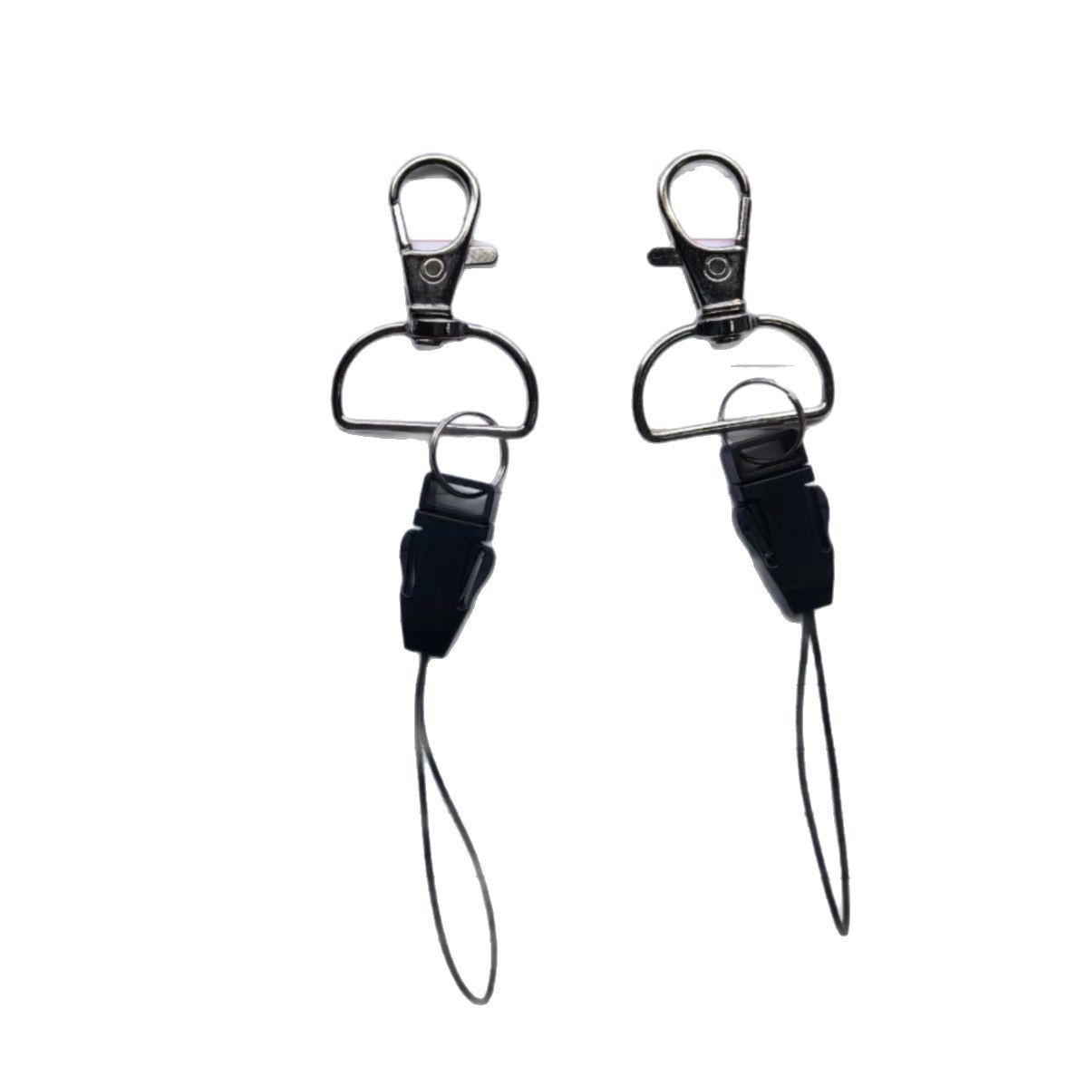 Manufacturer's Ready-Made Dog Buckle + Aircraft Buckle, Landmine Buckle, Webbing Buckle, Lanyard Hardware Buckle, Key Chain, Mobile Phone Rope Buckle