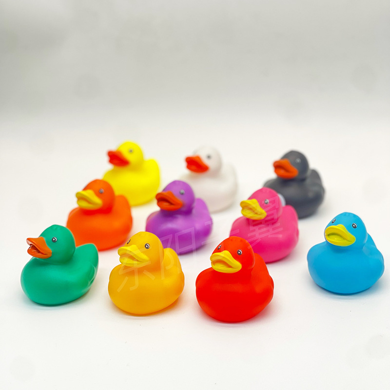 Rubber duck wholesale bath mini duck diy Blank Children's hand-painted toys bath pinch called floating duck
