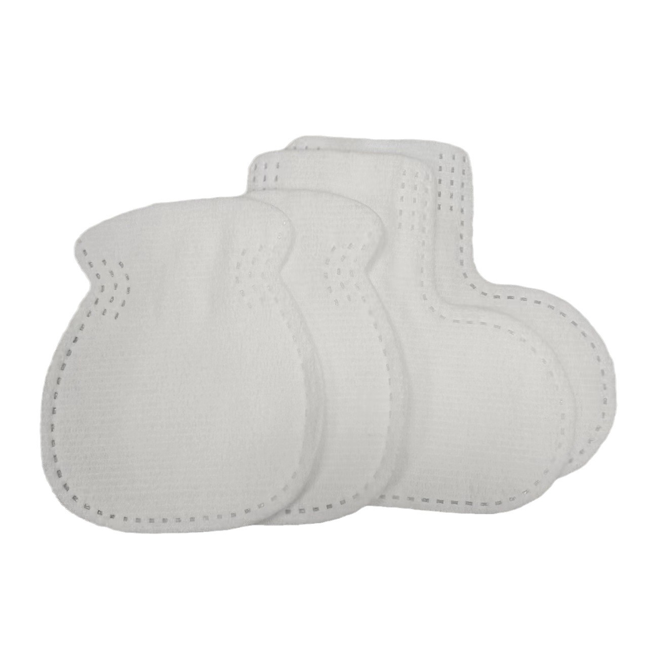 Newborn Anti-Blue Light Non-Woven Elastic Cover Anti-Scratch Elastic Gloves Elastic Foot Cover Disposable Hand and Foot Protection