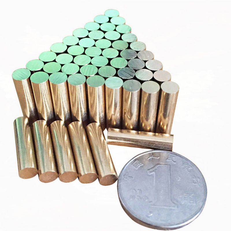 H59 Brass Rod Processing Solid Round Rod H62 Brass Rod Brass Rod Bending Bright Lead-Free Solid Brass Rod