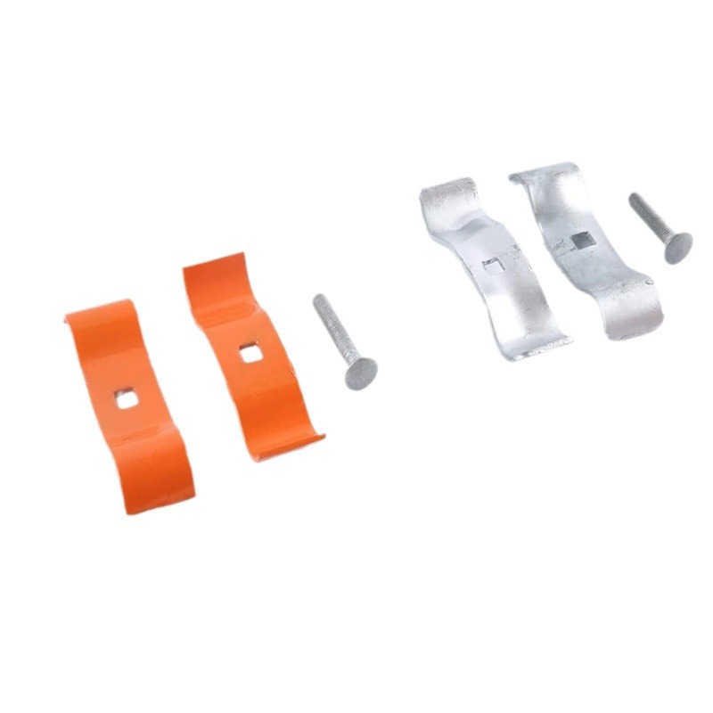 Export Guardrail Galvanized Spray Plastic Diagonal Guardrail Bottom Pier Factory Removable Guardrail Fixed Clip Temporary Guardrail