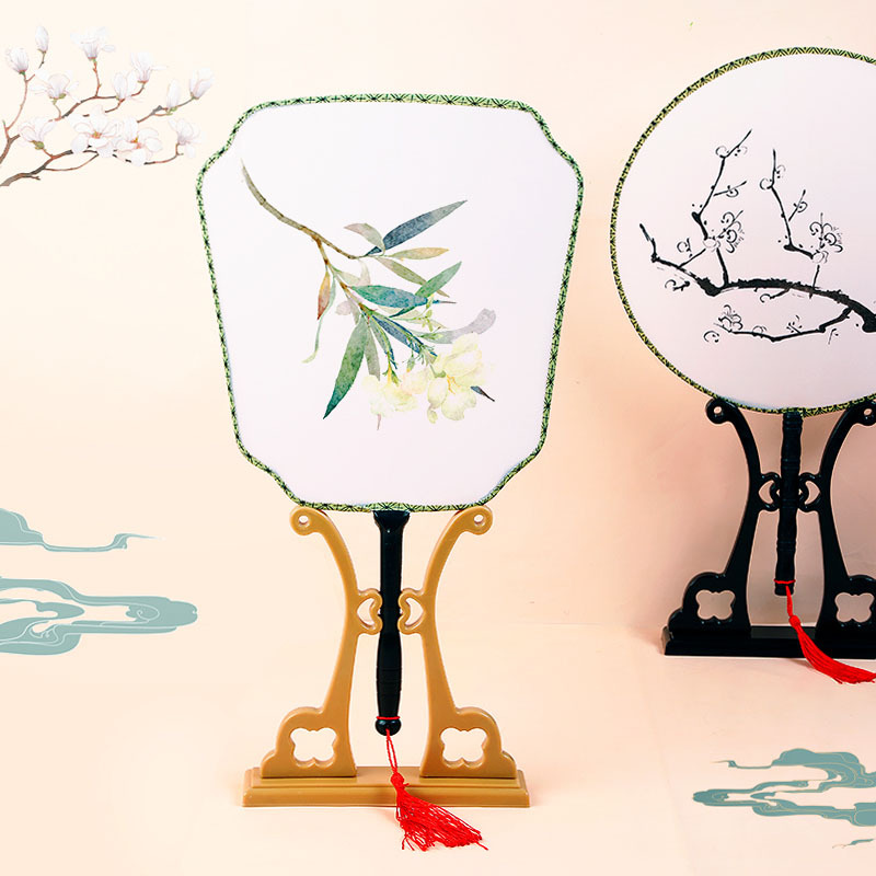 Factory wholesale fan rack plastic fan rack rack rack Chinese fan display rack