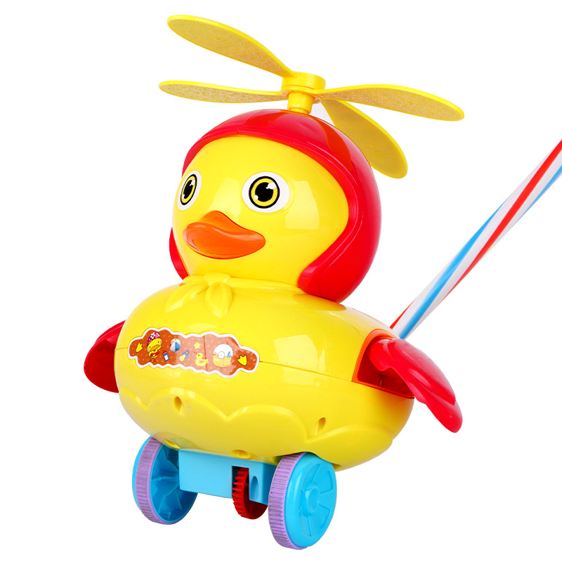 Toddlers Learn to Walk Push and Pull Toys Push and Pull Planes Baby MengMeng Duck Push and Push Stall Toys for Boys