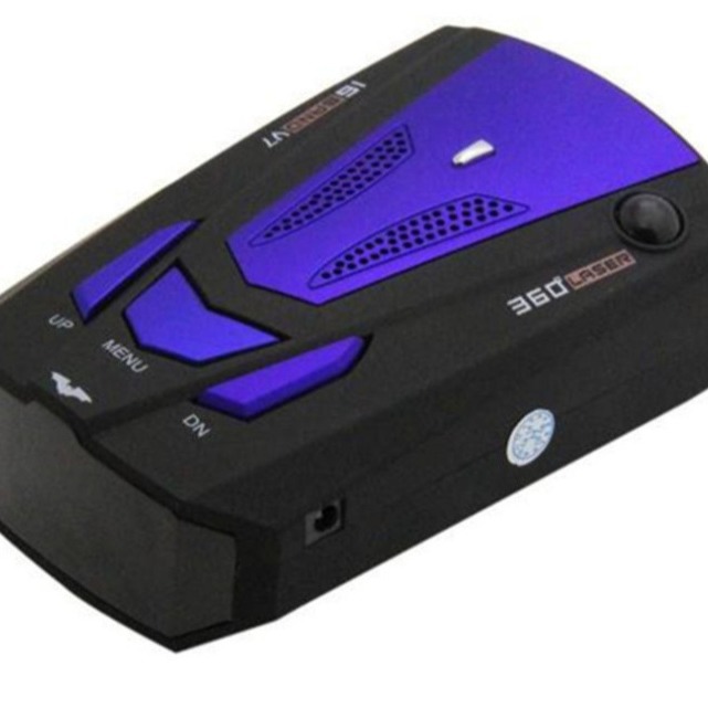 Electronic dog V7 English Russian car radar speed measuring car flow speed measuring detector