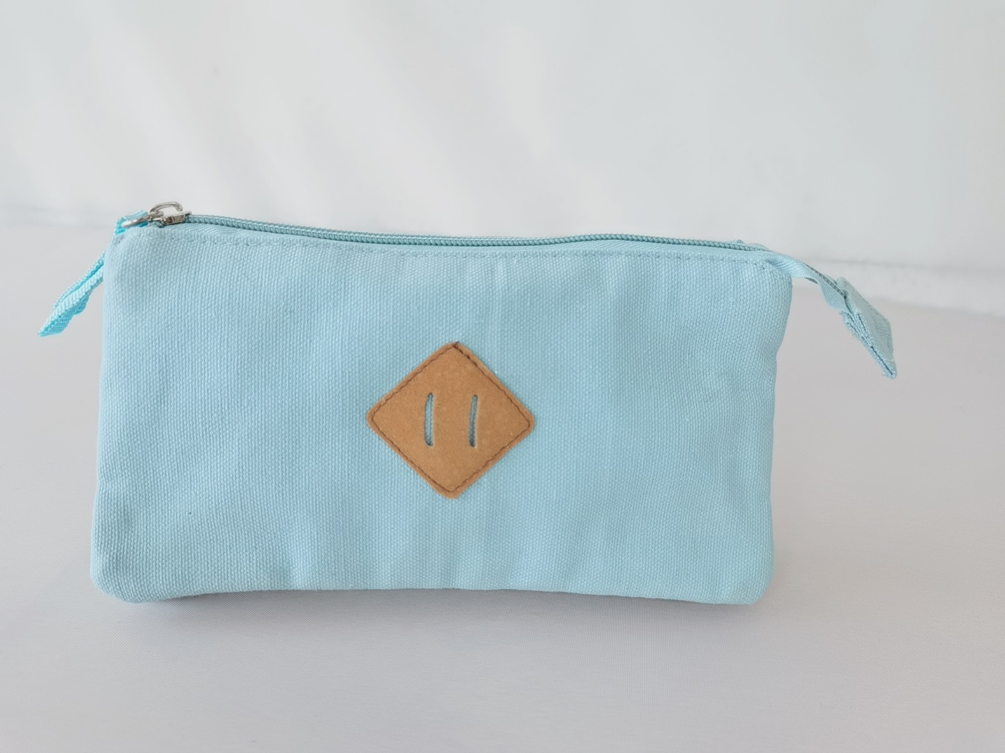 Классическая однотонная сумка для карандашей, большая емкость