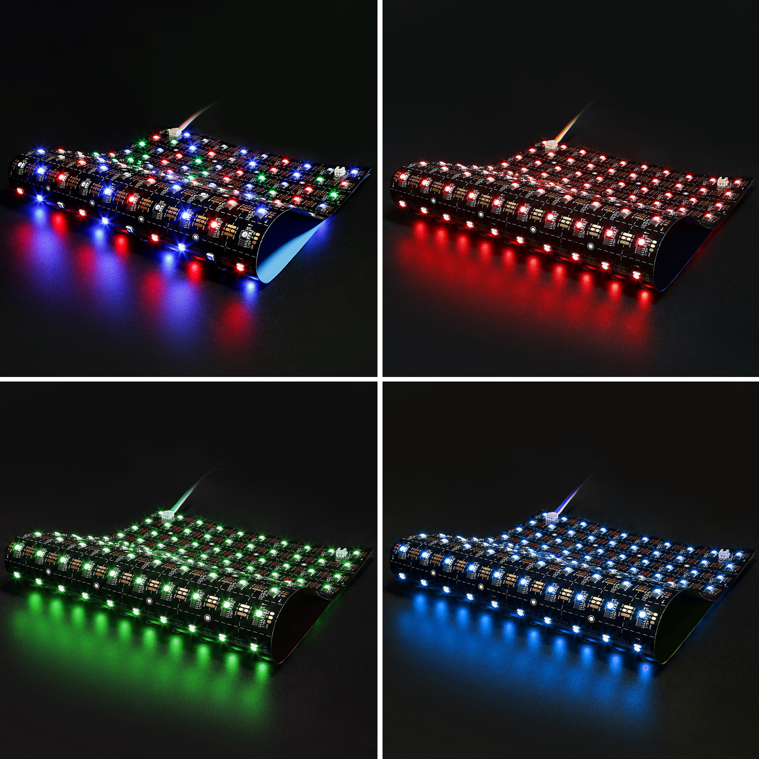 Led Sheet Symphony Luxury Stone El Flexible Light Panel Soft Film Curtain 24V Programmable Background Wall Pixel Screen