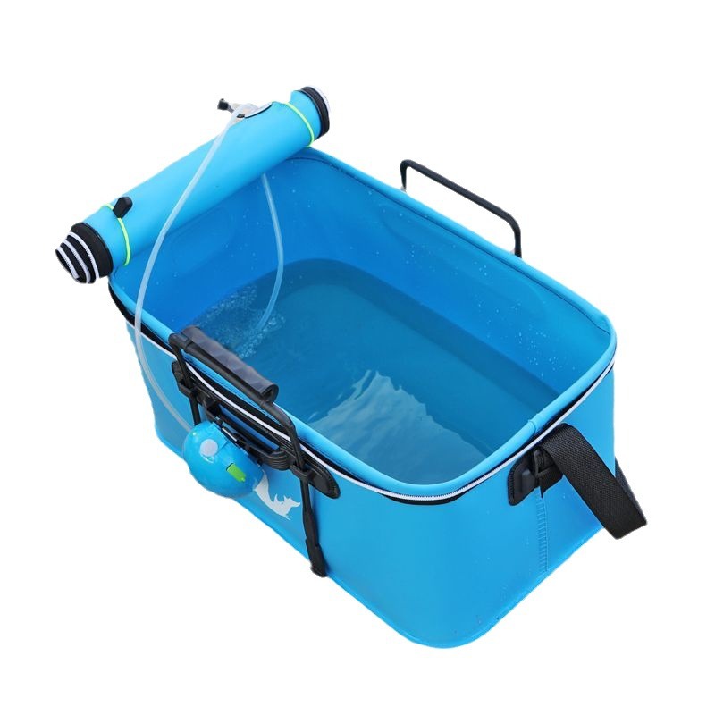 fish bucket fish bucket eva folding live fish bucket foldable fishing box fish protection bag beating bucket live fish bucket