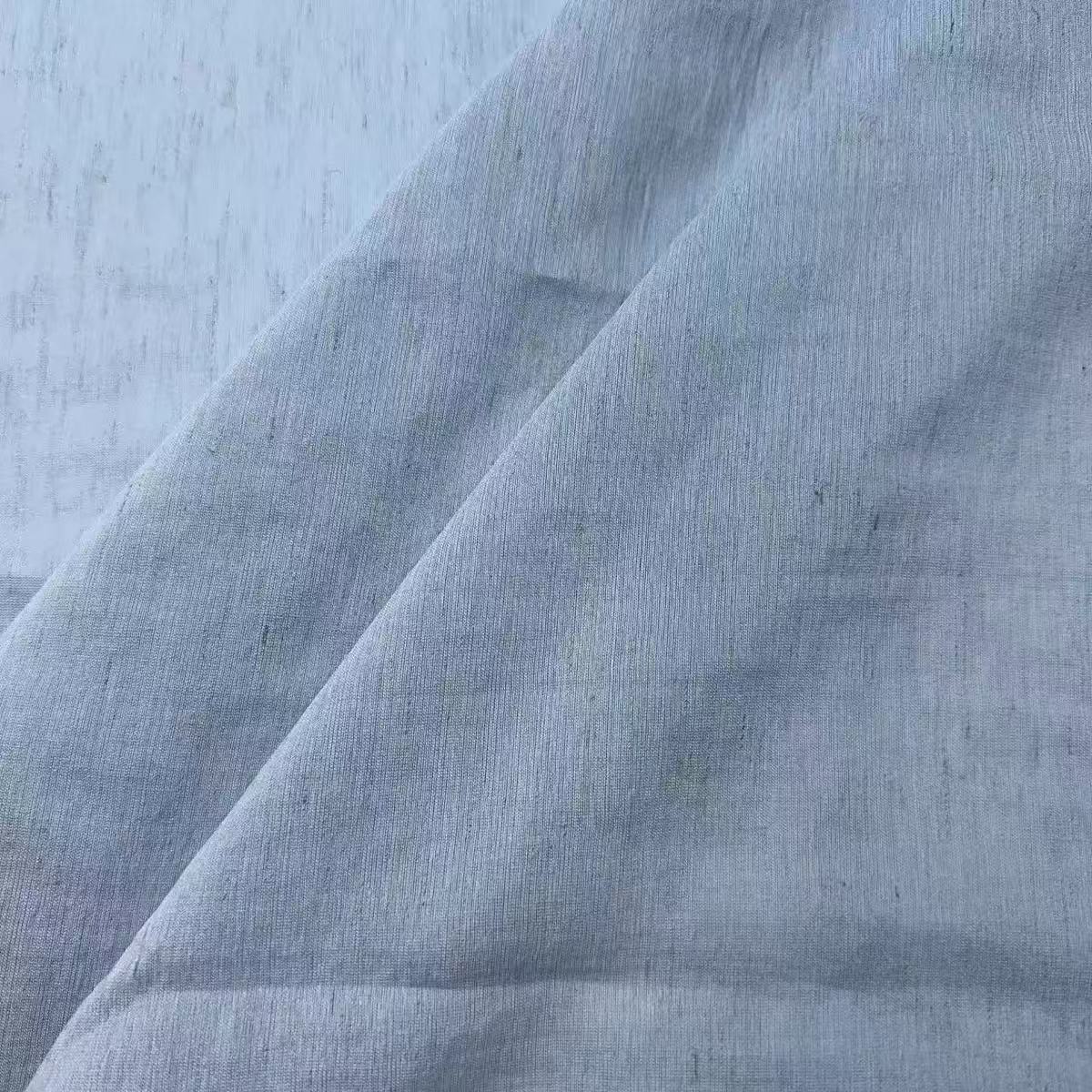 Plain Linen Fabric Is Breathable and Cool, Suitable for Women's Clothing, Children's Clothing, Shirts, Sun Protection Clothing, Suit Fabrics