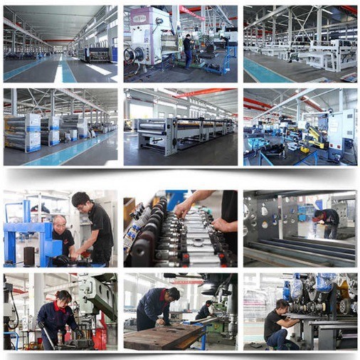 Printing machine automatic high-speed printing slotting machine turnover box cross-border carton paper processing machinery and equipment flexo printing machine