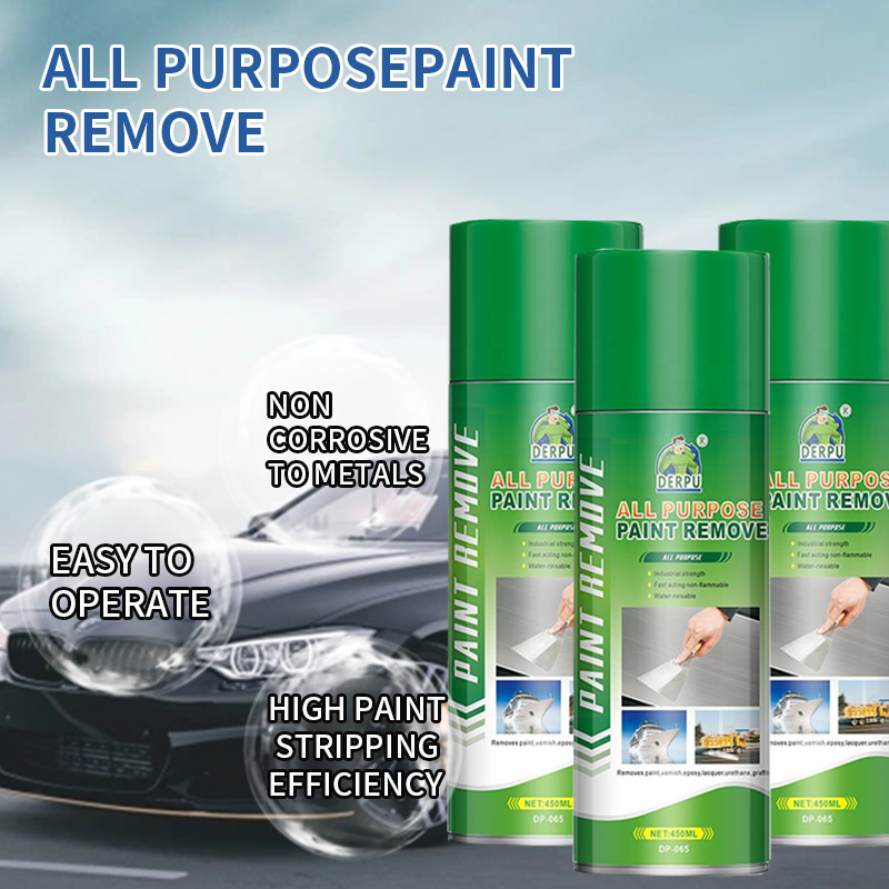 Industrial Grade 450ml Hand Spray Paint Remover Powerful and Fast Removal of Multiple Coatings Paint Remover Efficient Paint Remover