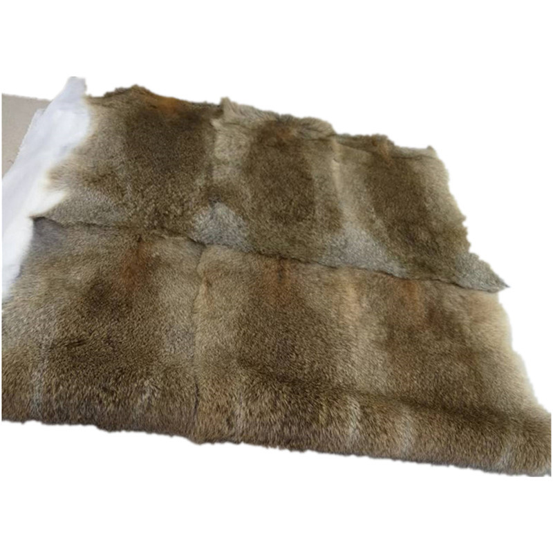 Rabbit Hair Whole Leather Mat Rabbit Hair Blanket Clothing Shoes Knee Pad Fur Wool Warm Fur Integrated Rabbit Skin Mat