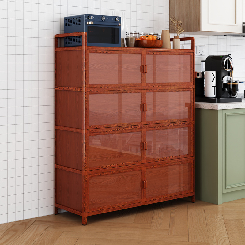 Десятилетняя гарантия Двухдверный алюминиевый кухонный шкаф Дышащий и ржавеющий шкаф