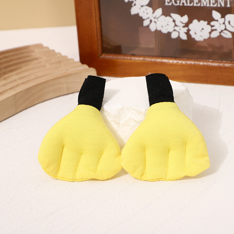 New Three-Dimensional Cotton-Filled Palm Clothing Accessories, Cotton-Filled Feet Plush Dolls, Cotton-Filled Feet Clothing Accessories