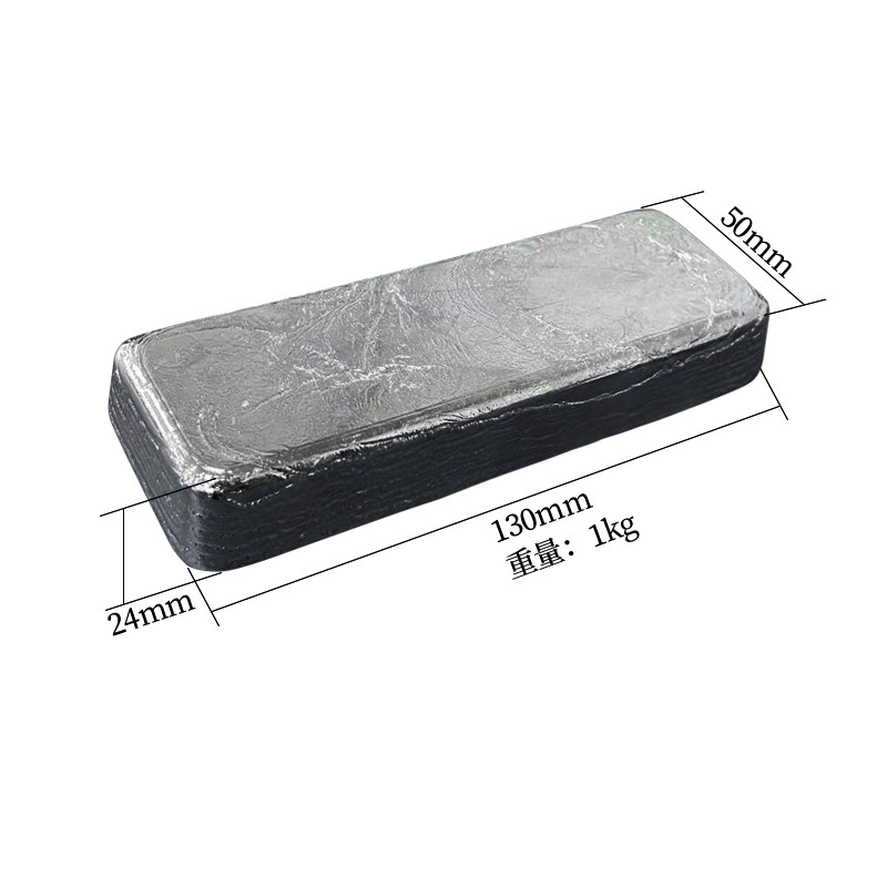 Dongguan Production Factory 1kg Small Pure Lead Blocks Radiation-Proof Material Counterweight Lead Blocks Can Be Customized According to Specifications and Sizes