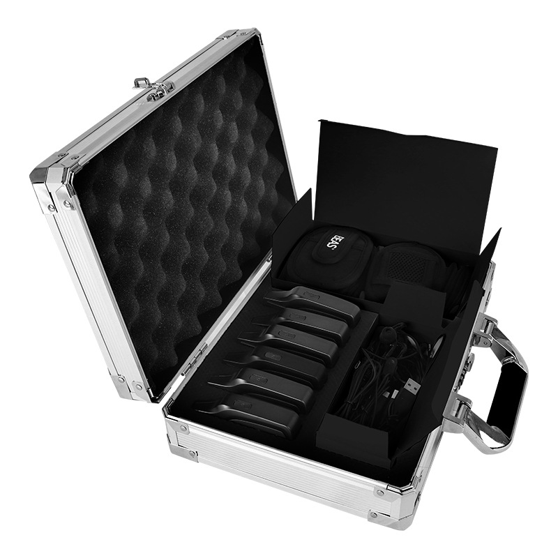 EJEAS factory direct sales F6 referee walkie-talkie special container can hold 6 F6 walkie-talkie suitcases