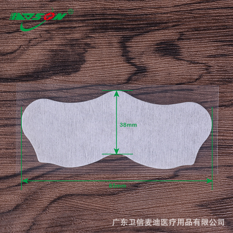 Одноразовая нейлоновая наклейка для носа, голый лист укрепляющий черные точки на носу с замечательным эффектом