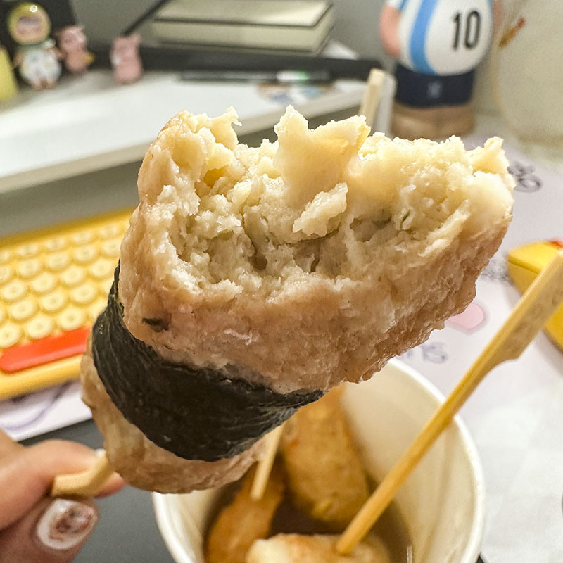 Ding Weitai Guandong cooked ingredients string commercial hot pot fish balls beef balls Japanese convenience store Guandong cooked