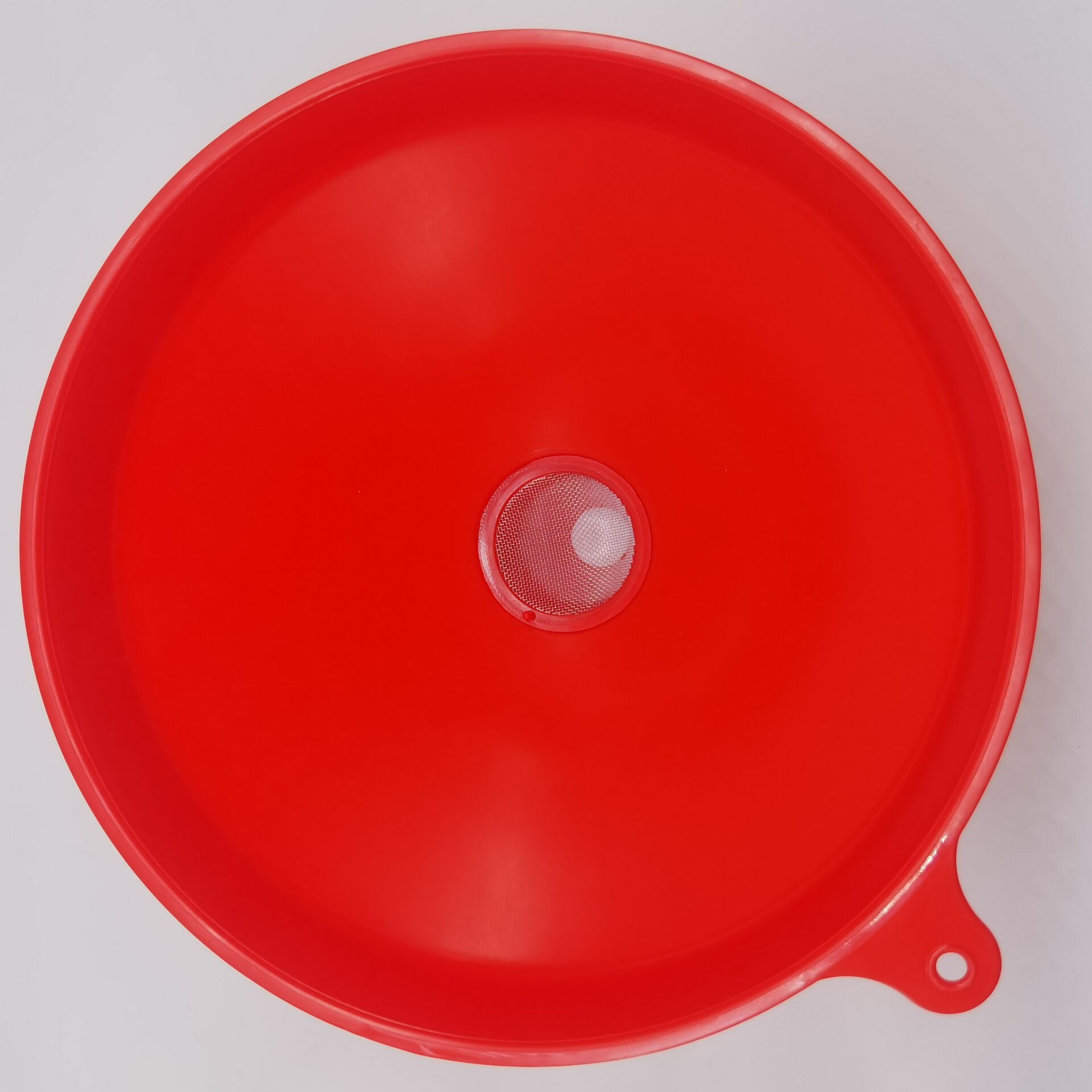 With a filter funnel factory direct oversize oil leak thickened 25cm car refueling oil special funnel plastic