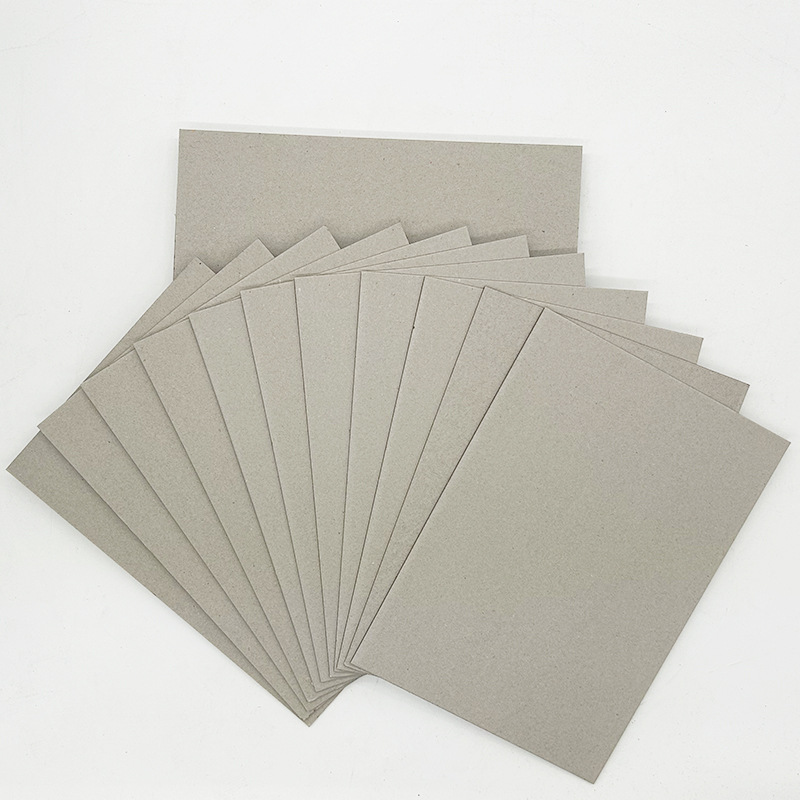 Gray board paper a4 cardboard thickened solid cardboard packaging paper art painting printing double sided gray board paper wholesale