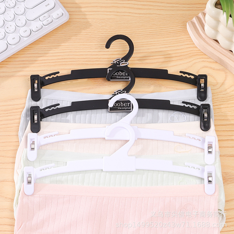 Jianxin Manufacturer Direct Sales Plastic Bra Intimates Hanger Intimates Clip Intimates Store Special Display Intimates Clip Clothes Hanger