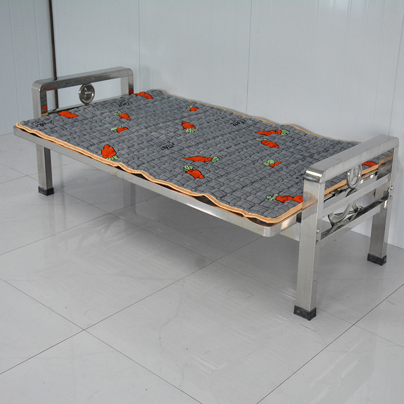 Foshan Stainless Steel Sofa Bed Folding Dual-Purpose Push-Pull Long Chair Thickened Living Room One, Two, Three or Four Person Square Foot New Style