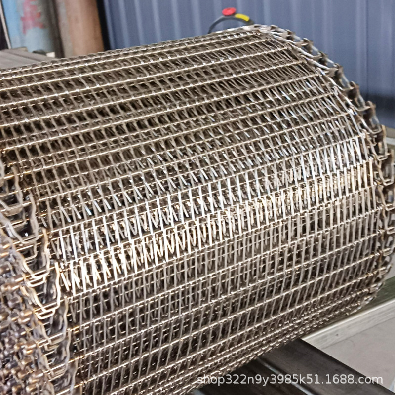 Customized Processing of Various Stainless Steel Metal Mesh Belts, Conveyor Belts, Food Processing Stainless Steel Mesh Belts, High Temperature Resistant Metals