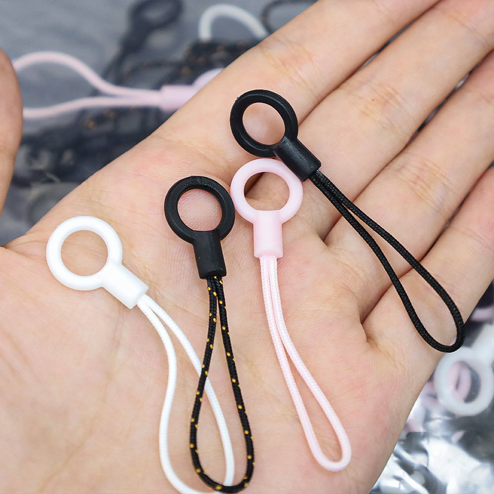 Ring Small Lanyard Ring Buckle DIY U Disk Mobile Phone Case Rope Unisex Aircraft Buckle Hanging Line Circle Hanging Rope