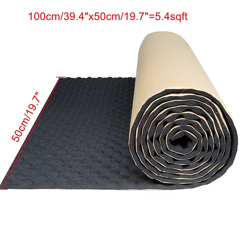 Explosive car sound insulation pad sound insulation pad aluminum foil car sound insulation cotton car hood sound insulation cross-border foreign trade