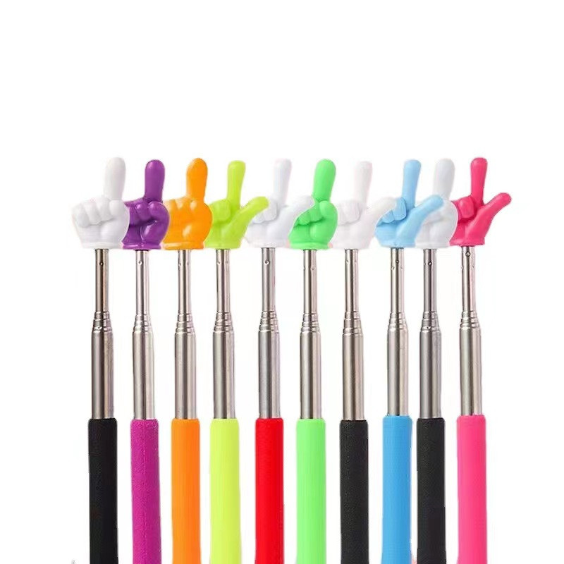 Retractable Finger Reading Stick Cute Teacher's Pointer Children's Reading Baton Home Reading Retractable Finger Stick Teaching Aware