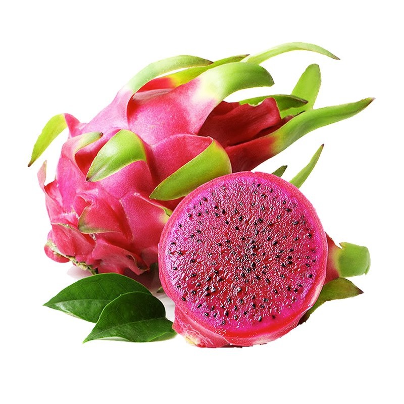 2.5kg Red Heart Dragon Fruit Jindu No. 1 Large Fruit Red Flesh Fresh Fruit Seasonal Tropical Whole Box Free Shipping Guangxi