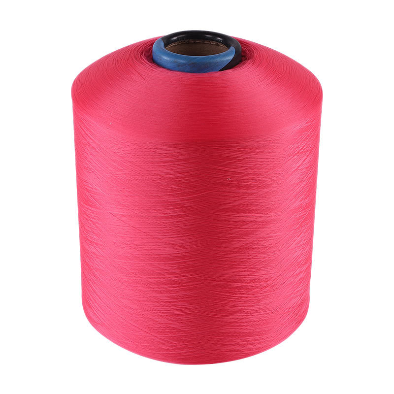 Factory Direct Sales 100D-300D/36F Colored Plain Woven Polyester Warp Knitted Yarn Low Stretch Yarn Dty Large Quantity in Stock Wholesale