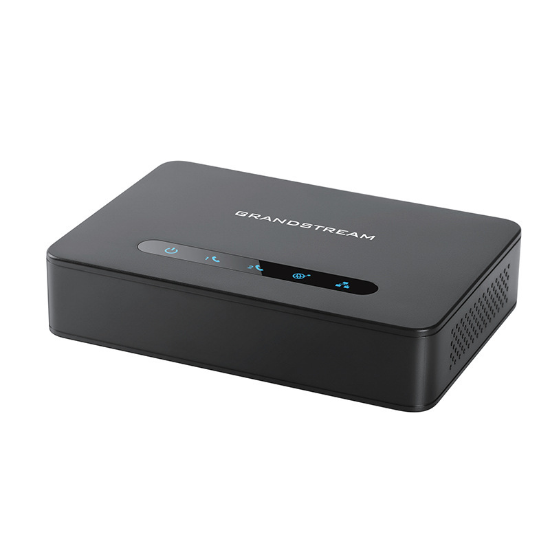 Powerful dual-port gateway Grandstream power flow network/HT812/telephone adapter NAT router