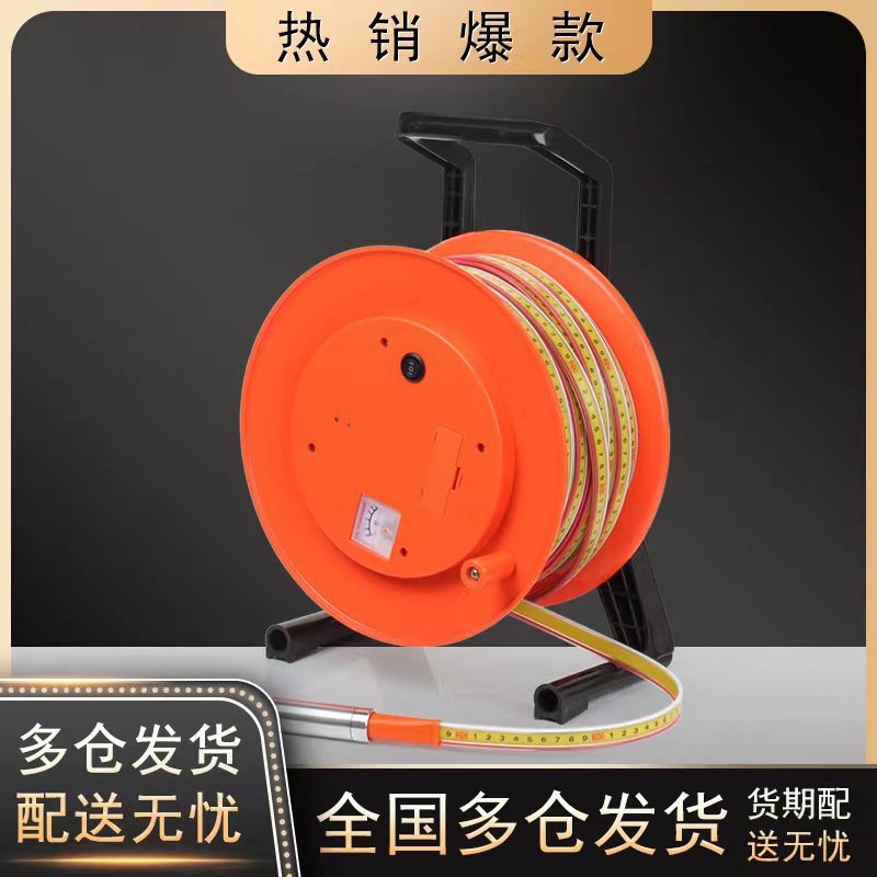 Steel Ruler Water Level Gauge Water Level Measuring Instrument 30.5m 100.15m 200.3m Factory Direct Sale Free Shipping