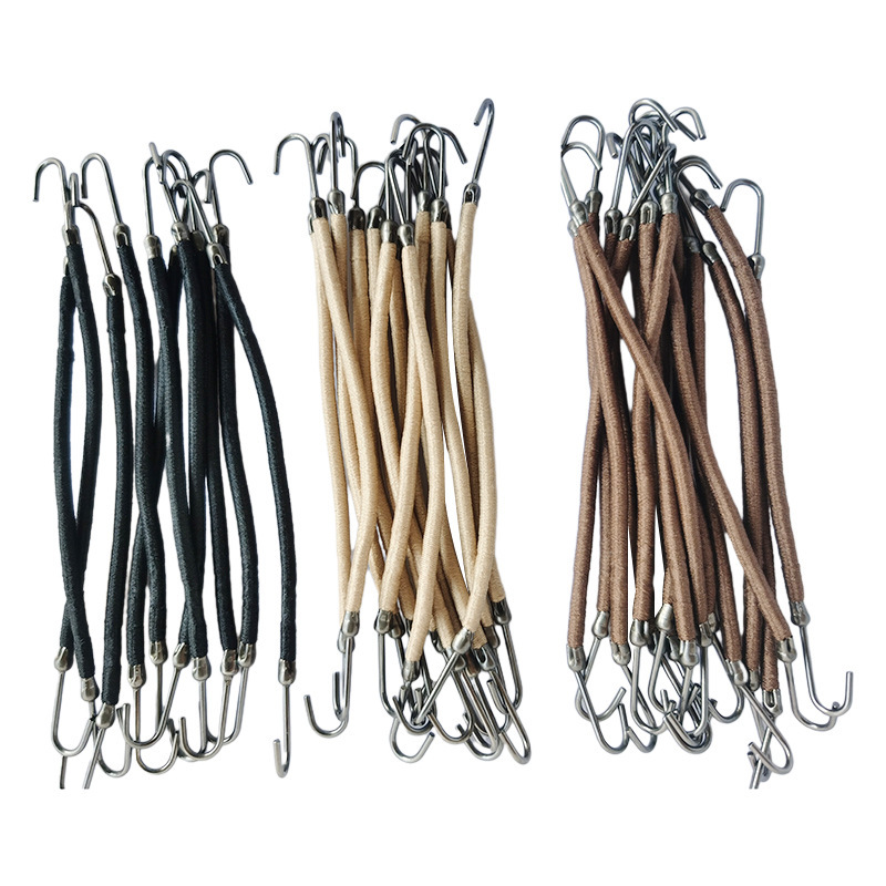 Latin Dance Hair Special Rubber Band Double-Ended Hook Professional Style Ballroom Dance Competition Combing Elastic Band Hook Hair