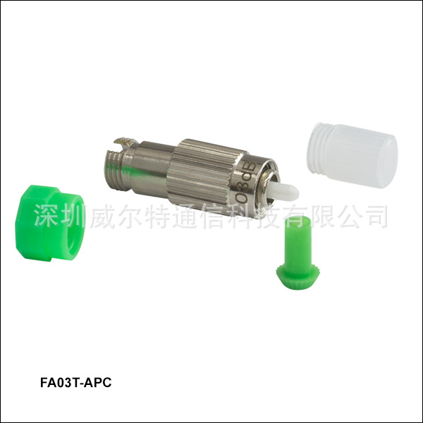 Fc 1-30Db Optional Fixed Yin-Yang Type Single Multi-Mode Fiber Optic Attenuator