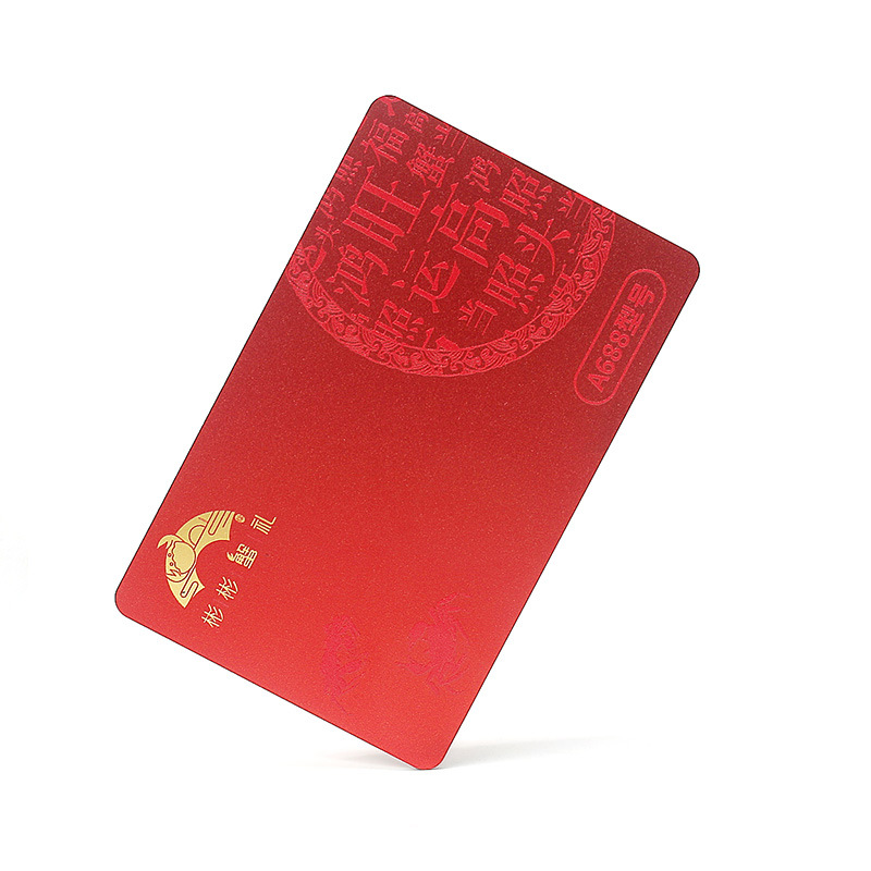 Customized Hairy Crab Gift Card, Pick-Up Card, Scratch Card Printing, High-End Pvc Crab Card Customization