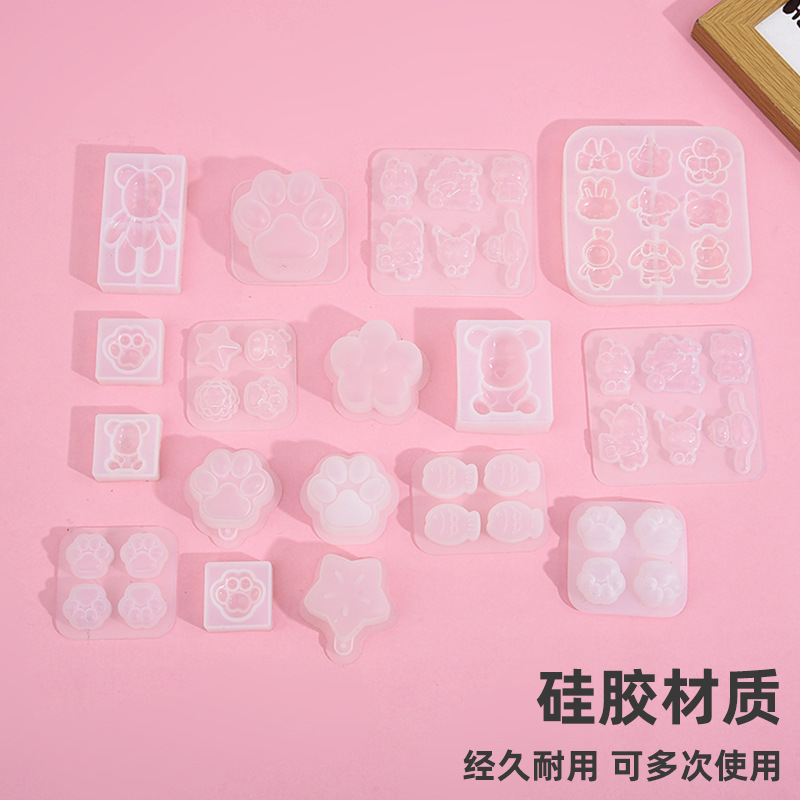 DIY форма для игрушек в виде рыбы, силиконовая форма, ручная работа, игрушка для еды