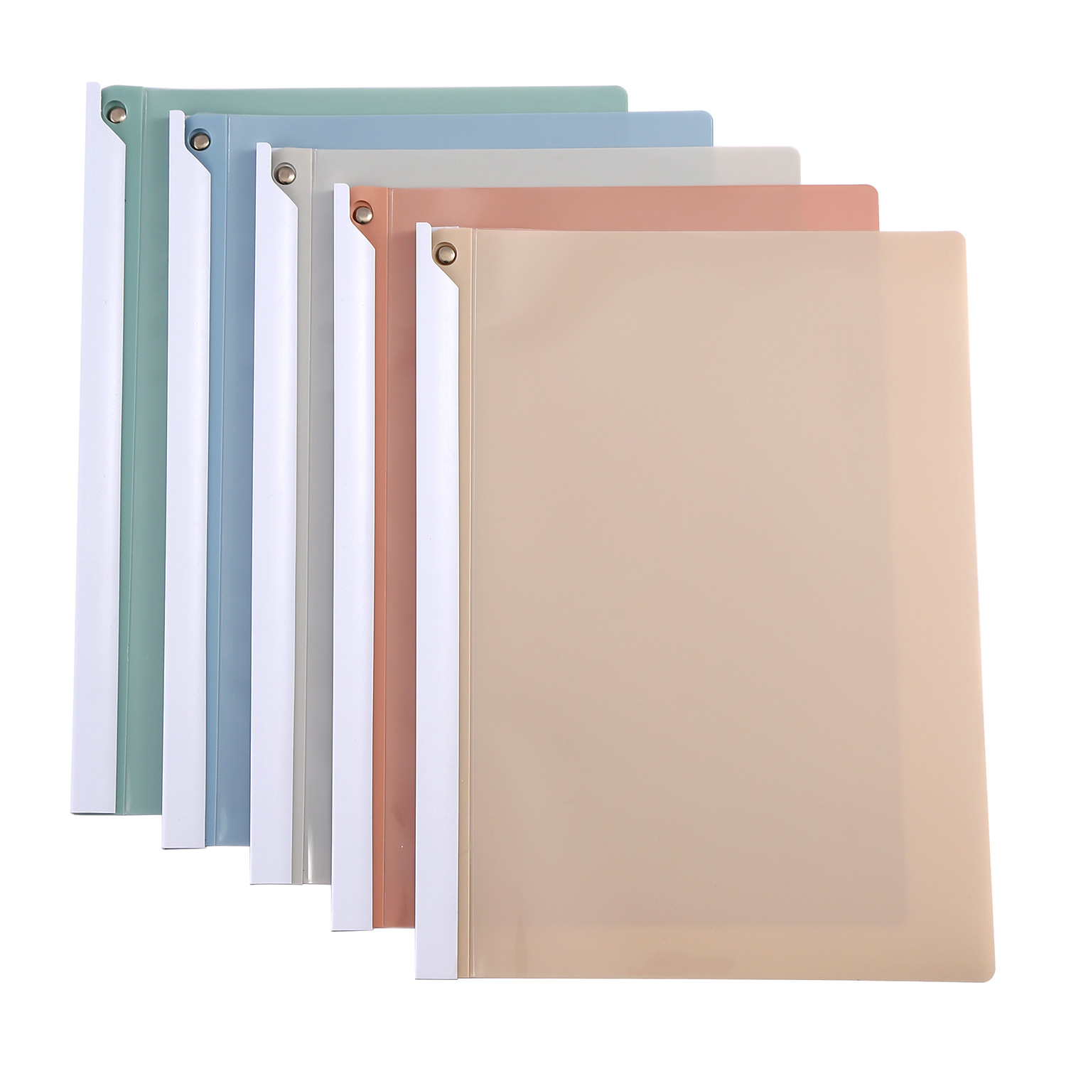 Rotating rod folder a4 paper storage clip junior high school Senior high school examination paper finishing clip rotary clip data rod clip