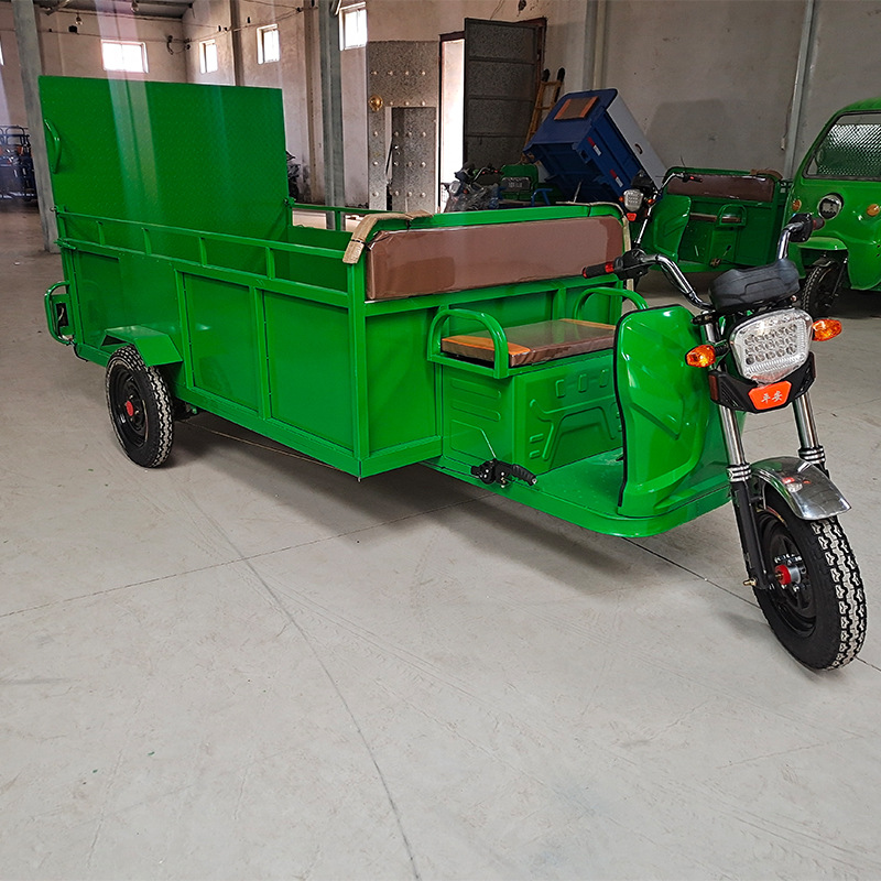 New Energy Six-Barrel Garbage Collection Truck Municipal Bidding Trash Can Transfer Truck Flatbed Eight-Barrel Sanitation Cleaning Truck
