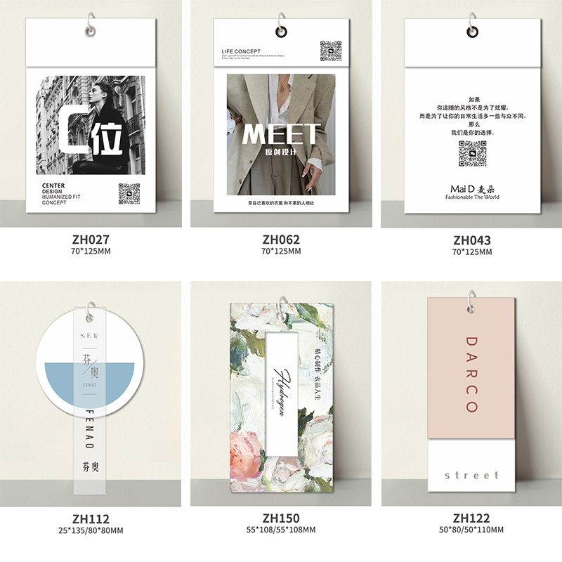 Tag Clothing Tag Custom Clothing Label Women's Clothing Children's Clothing Trademark Tag Custom Clothing Price Standard Custom