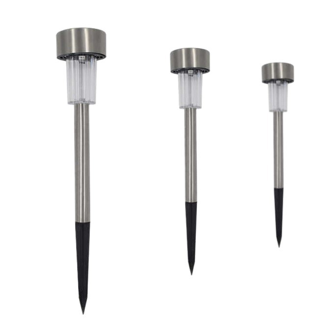 Factory direct supply 5.5cm solar stainless steel led viewing courtyard lawn floor light