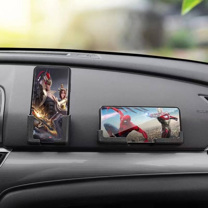 New central control car mobile phone holder multi-purpose car adhesive navigation mobile phone holder wall universal